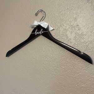 FREE WITH ANY PURCHASE - Bridal Bride Wood Hanger